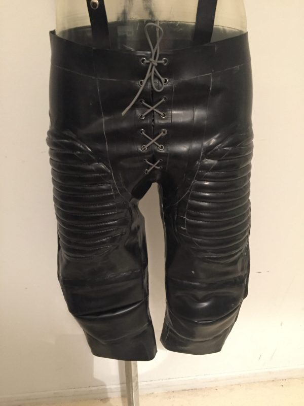 Mens Rubber Baseball Pants MTB01 detail