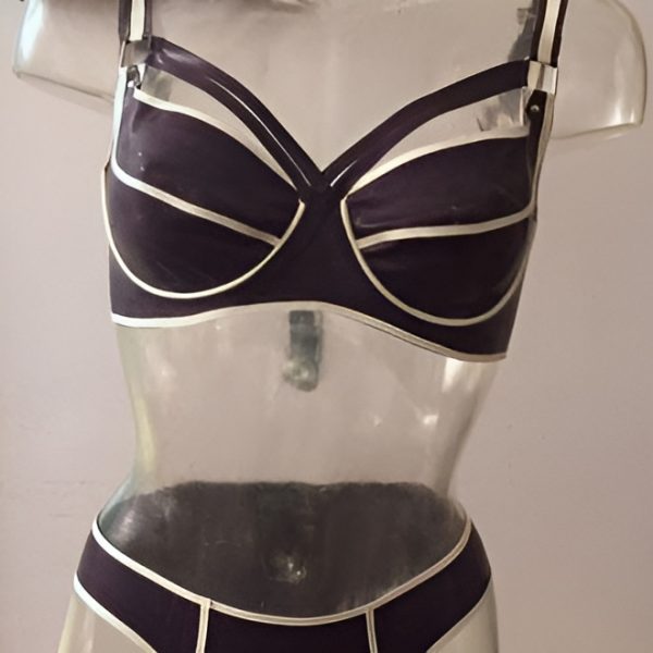 Womens Rubber Bra Front Weave Article number: WLB06