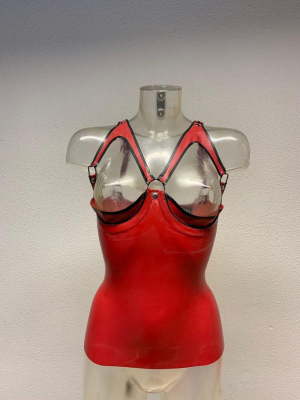 Red Cupless Top WRT03 front